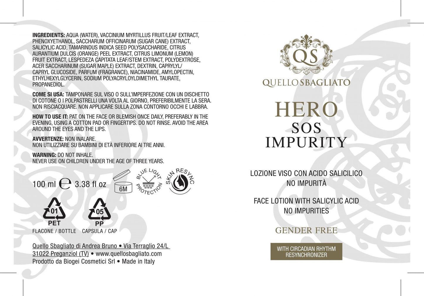 Hero - SOS Impurity